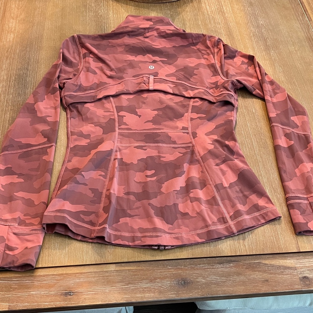 Lululemon Define Jacket Heritage 365 Camo Brier Rose Multi - Picture 3 of 8